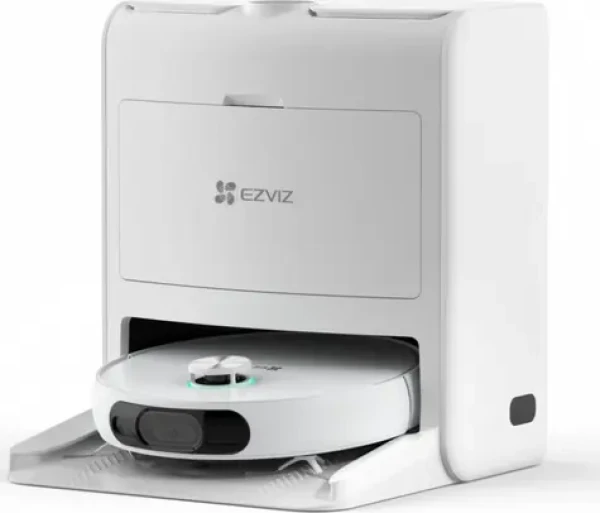 Ezviz RS2 biela / Robotický vysávač + mop / 4000 Pa / 5200mAh / WiFi / E10 filter / odpadová nádoba 5.5L (CS-RS2-TWT2)