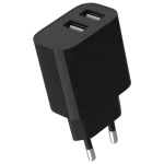 Gembird Sieťová nabíjačka 2x USB-A čierna / Nabíjačka / 5 V / 2,4 A (TA-UC-2A12-01-BK)