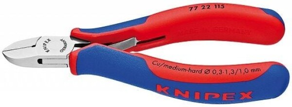 Knipex bočné cvikacie kliešte pre elektroniku 77 22 115