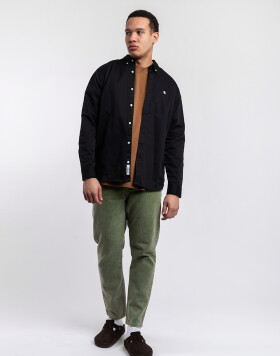 Carhartt WIP L/S Madison Shirt Black/White M