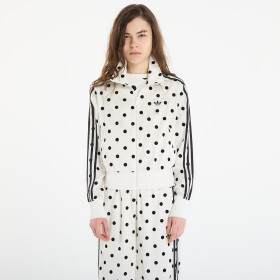 Mikina adidas Satin Polka Dots Tt Track Top Off White XL