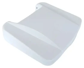 Denox veko na triedený odpad 23400 biele / Veko na odpadkový kôš / pre číre sklo / 42,5 × 51 × 7,3 cm