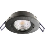 Deko Light Samsola, rund, Schwarz 110043 stropná lampa čierna (matná); 110043