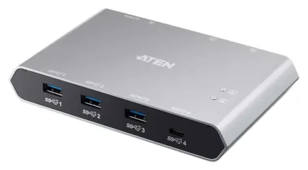Aten 2x4 USB-C Gen2 / Prepínač USB periférií / 2 PC / 4X USB-C / 10 Gb/s (US3342-AT)
