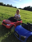 Mamido Detské elektrické autíčko Land Rapid Racer červené