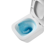 INVENA - WC misa závesná, Malaga štvorcová, s doskou soft-close CE-96-001-L