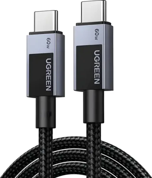 Ugreen Kábel USB-C - USB-C čierno-šedá / Kábel USB-C / 3 m