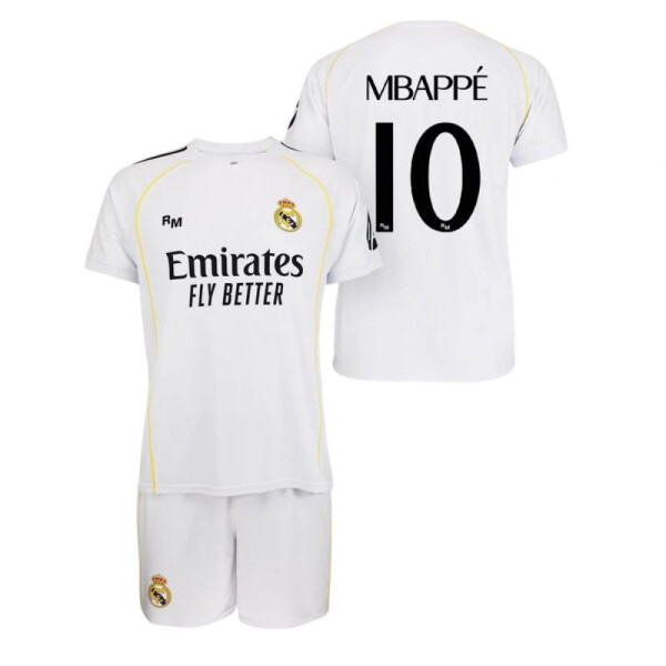 Real Madrid dres šortky sada junior Mbappe box RM25B1 128