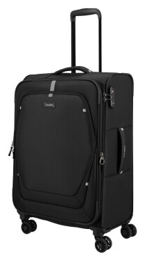 Stredný textilný kufor Travelite Umbria M Black