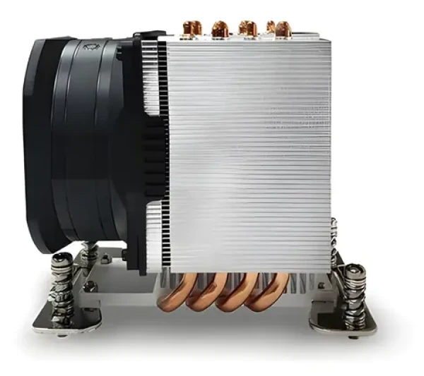 Inter-tech A-55 / Aktívny CPU chladič / socket AMD SP6 / 4X heatpipe / TDP 225W / 8cm ventilátor / čierna (88885646)