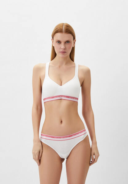 Dámske nohavičky 2Pack 163337 4R227 00010 White - Emporio Armani M