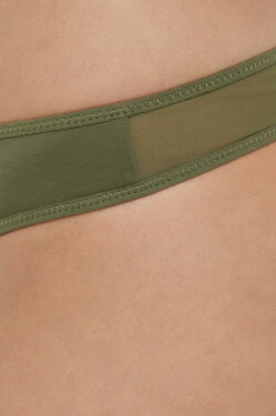 Dámske tangá QF6816E 0SR khaki Calvin Klein khaki