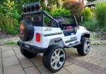 Mamido Elektrické autíčko Jeep Raptor 4x4 biele