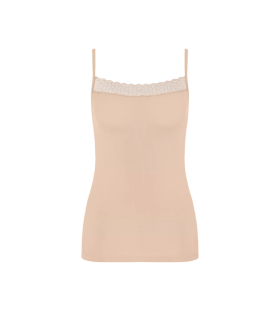 Dámske tričko Feel of Modal Spaghetti Top - YELLOW - beige 0026 - TRIUMPH YELLOW L