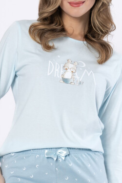 DÁMSKE PYŽAMO MICHALINA 1645 baby blue S