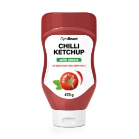 Kečup sladený stéviou - GymBeam (chilli, 470 g) (63265-4-470g-chilli)