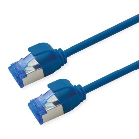 Roline 21.15.4346 RJ45 sieťové káble, prepojovacie káble CAT 6A S/FTP 7.00 m modrá flexibilný, bez halogénov, samozhášavý 1 ks; 21.15.4346