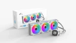 FSP AD36-W biela / AIO vodný chladič CPU / 360 mm / 3x 120 mm ARGB / 2000 RPM / Intel + AMD (POO0000042)