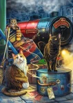 Trefl - Puzzle - Magic Collection Premium PLUS : Witchwood Expres