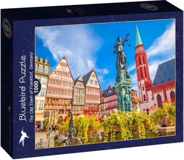 BlueBird Puzzle Staré mesto vo Frankfurte, Nemecko