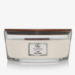 WoodWick Linen Elipsa 453.6g - sviečka loď / doba horenia: až 40 h (5038581056920)