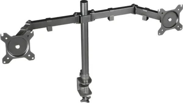 Trust GXT 1120 Mara Dual čierna / Držiak pre 2 monitory / VESA 75x75-100x100 / do 32 "/ nosnosť 16 kg (23941)
