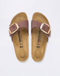 Birkenstock Madrid Big Buckle Nubuck Leather Pepper 38
