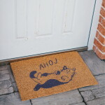 Bella Rose Rohožka z kokosových vláken Kočka / Ahoj