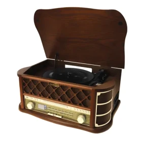 Sencor STT 016 / Gramofón / USB / CD / MP3 / FM / 2x 3W (8590669108480)
