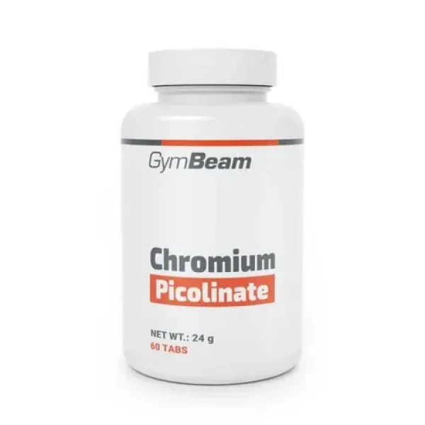 Chróm Pikolinát - GymBeam (bez príchuti, 60 tab.) (29059-1-60tabs)