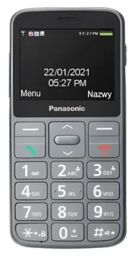 Panasonic KX-TU160 šedá / Mobilný telefón pre seniorov (KX-TU 160 EXG)