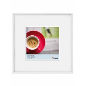 Walther+ design KW330H vymeniteľný fotorámček Formát papiera: 30 x 30 cm biela; KW330H