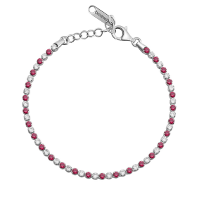Brosway Úchvatný tenisový náramok s kubickými zirkónmi Fancy Passion Ruby FPR130