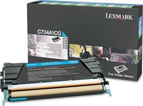 Lexmark C734A1CG Cyan Originál (0C734A1CG)