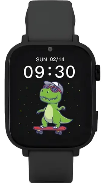 Garett Kids N!ce Pre 4G čierna / Detské hodinky / 1.85 "/ GPS / SOS tlačidlo / krokomer / IP65 / Android iOS