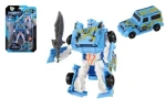 TEDDIES Transformer auto-robot modrý