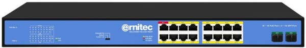 Ernitec Unmanaged Intelligent 16 PoE