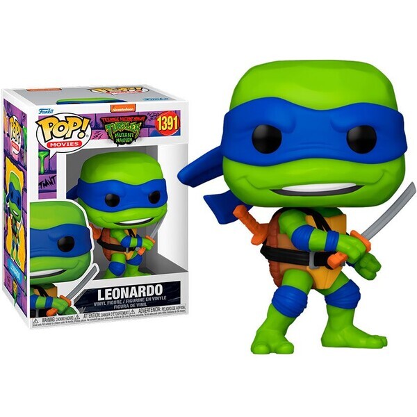 Funko POP! #1391 Movies: TMNT Mutant Mayhem - Leonardo