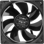 Noiseblocker BlackSilent Pro Fan PE-P čierna / 92mm / 20 dB @ 1800 RPM / 38.25 CFM / 4-pin PWM (ITR-PE-P)