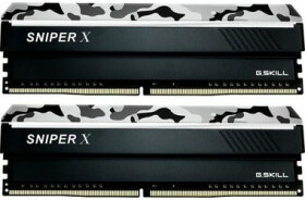 G.Skill Sniper X Series Urban Camo 16GB (2x8GB) 3200MHz / DDR4 / CL16-18-18-38 / 1.35V / XMP 2.0 (F4-3200C16D-16GSXWB)