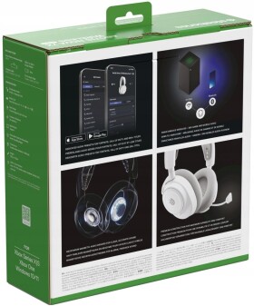 SteelSeries Arctis Nova 7X Wireless Gen 2 Sada słuchawkowy Bezprzewodowy Opaska na głowę Gaming Bluetooth Biely