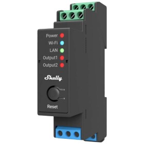 Shelly 2Pro Shelly spínač pohonu Bluetooth, Wi-Fi; Shelly2 Pro