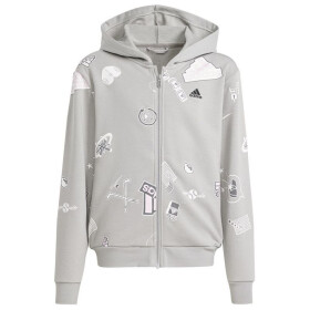 Adidas Biuv Zip Hoodie Jr IS3755 Mikina kapucňou cm