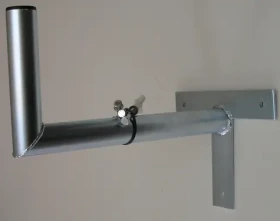 OEM Anténny držiak 50 cm T / Držiak antény / od steny 50 cm / rúrka 42 mm / galvanický zinok (PK50T42)