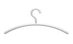 Maul 9451502 biela / Ramienko na oblečenie / Plast / 5 ks / 46x19 cm (9451502)