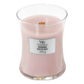 Woodwick Rosewood 275g - váza stredná / doba horenia: až 65 h (5038581077963)