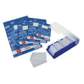 Herlitz Linkované kartičky A7 / 100 ks / biela (1150705)