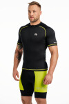 Tričko Rough Radical Cross Sx Black/Lime M