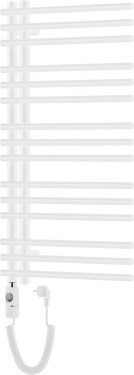 MEXEN/S - Neptún radiátor + vykurovacia tyč 900 x 500 mm, 600 W, biela W101-0900-500-2600-20