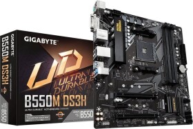 Gigabyte Gigabyte B550M DS3H AMD B550 Socket AM4 micro ATX